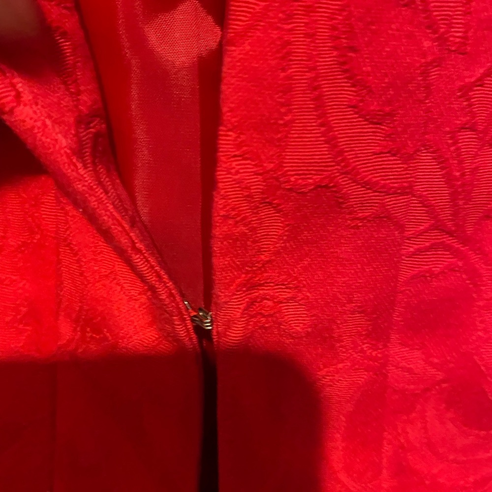 Coldwater Creek Red Dress Jacket - 10 - Picture 5 of 5